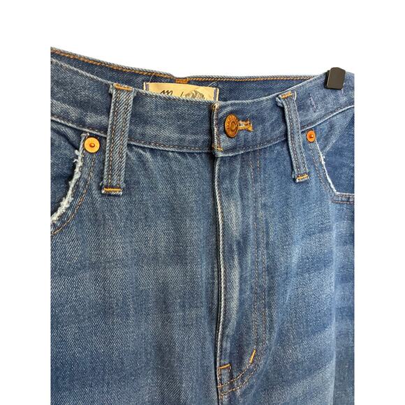 Madewell Baggy Straight Jeans Women’s 30 Dark Wash High Rise Casual Denimcore - Picture 2 of 6